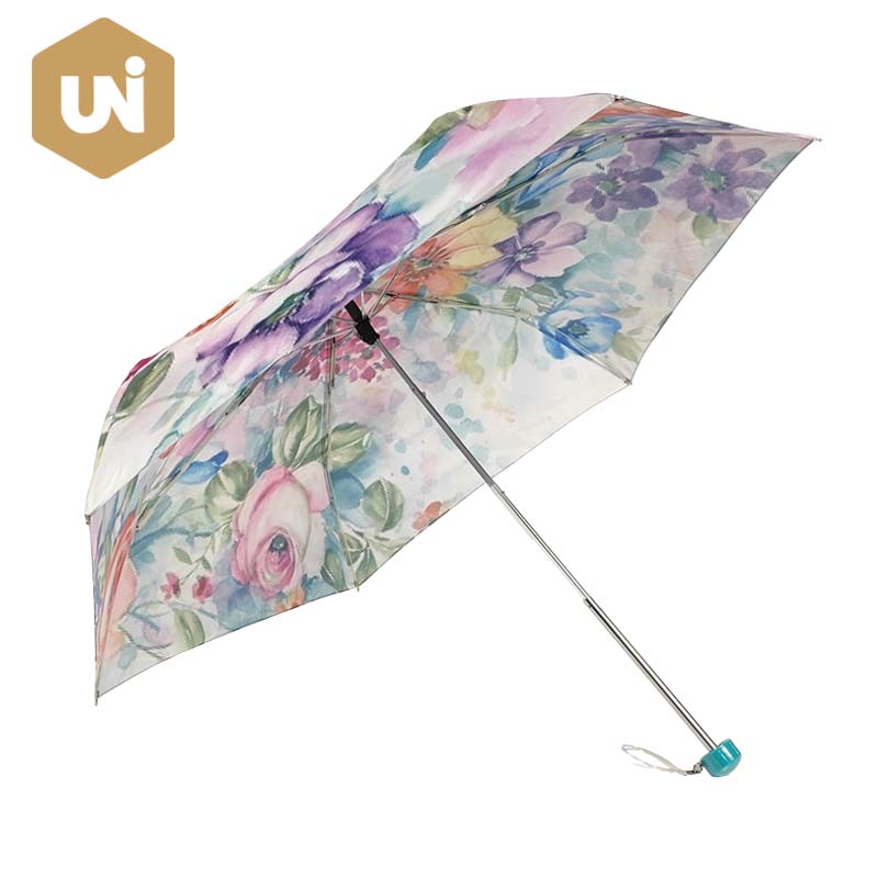 6K Compact Super Mini 3-sekcyjny parasol przeciwdeszczowy