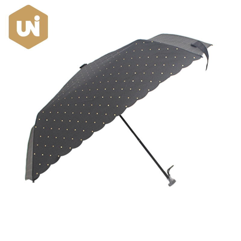 Czarny parasol