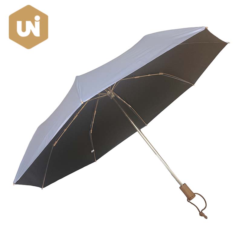 Damski składany, ręczny, otwarty parasol