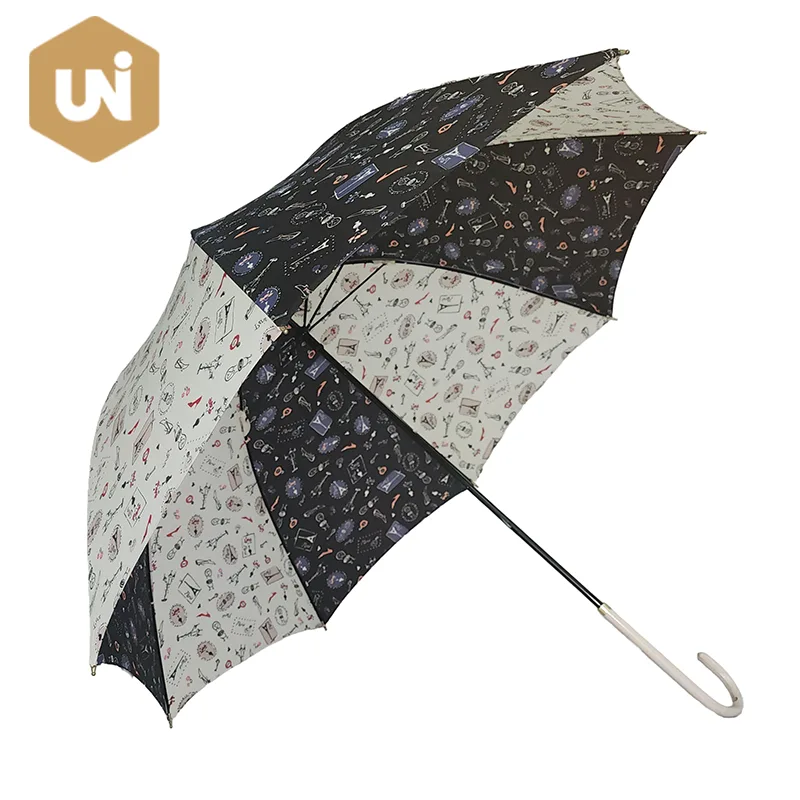 Ręczny otwarty parasol gumowy dla dorosłych